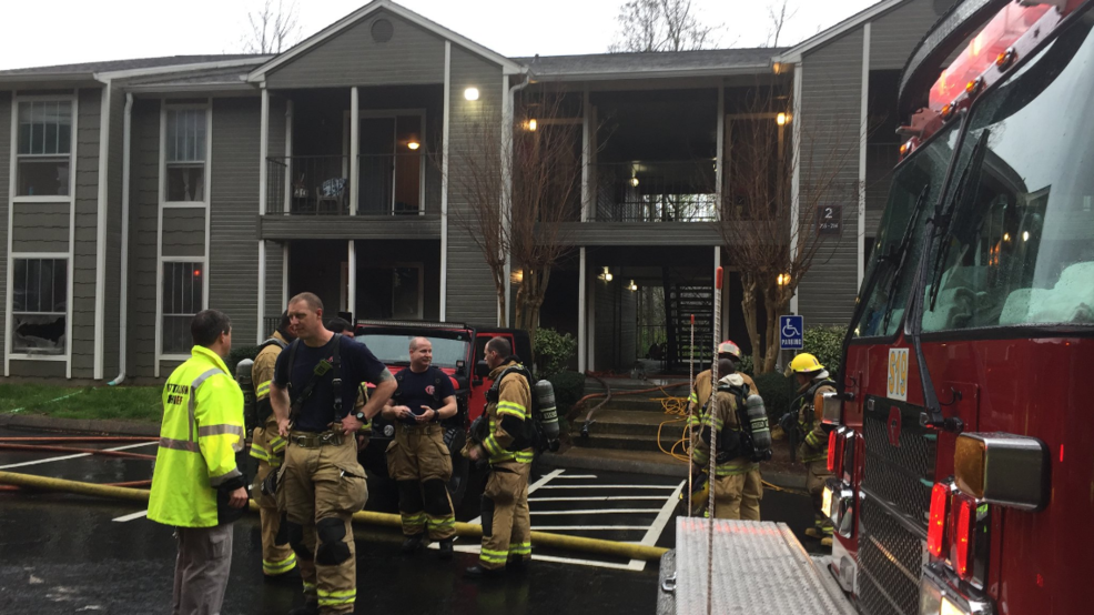 Chattanooga firefighters make short work of apartment fire Thursday