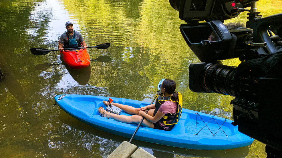 Scenic City Adventures Flat water kayaking on North Chickamauga Creek WFLI