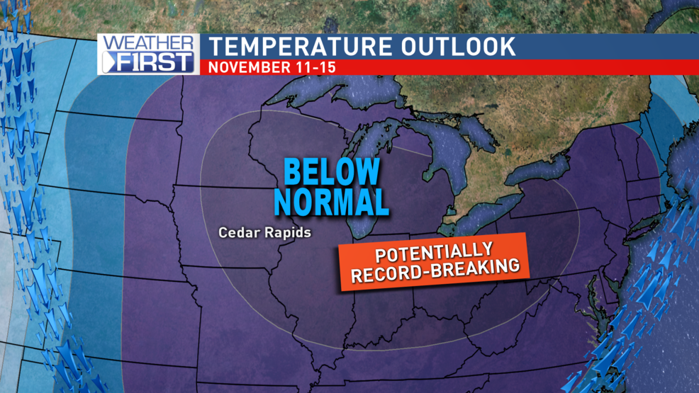 Blast of arctic air on the way KGAN