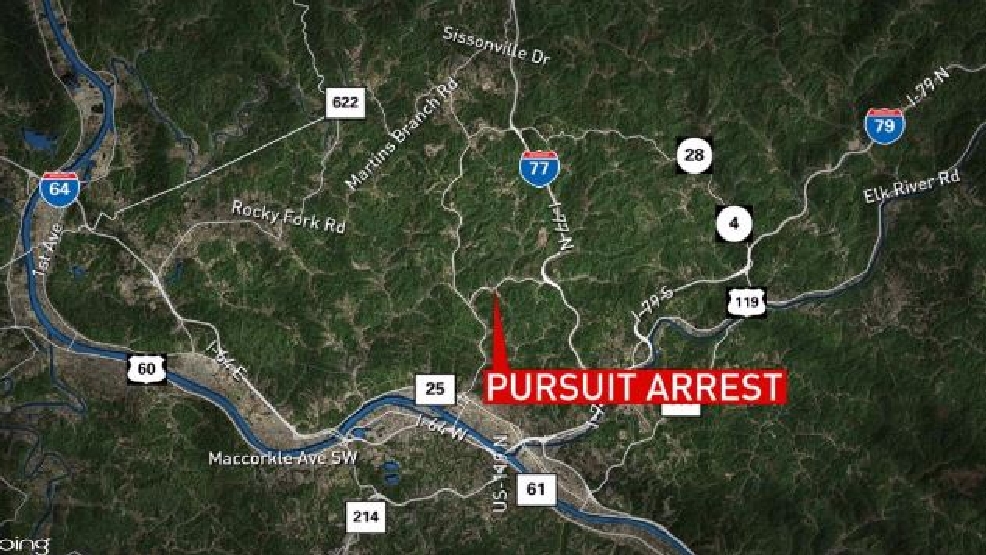 One detained following near 100 mph police chase near Sissonville WCHS