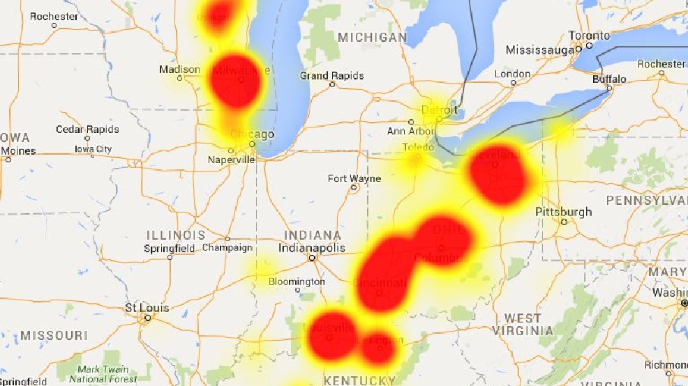 Time Warner Cable customers experiencing widespread outages in Midwest 