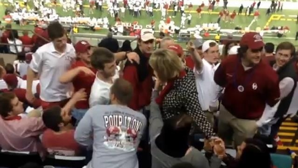 Viral video female Alabama fan caught on camera in Sugar Bowl