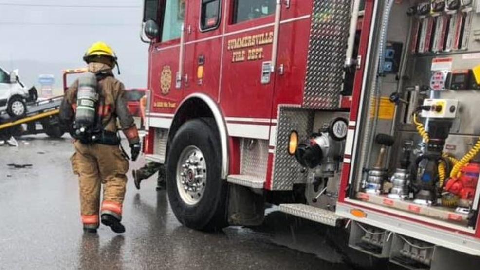 Thirteen injured in two crashes in Nicholas County WCHS