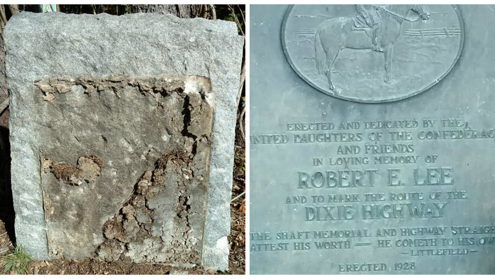 Confederate monument in Henderson County vandalized WLOS