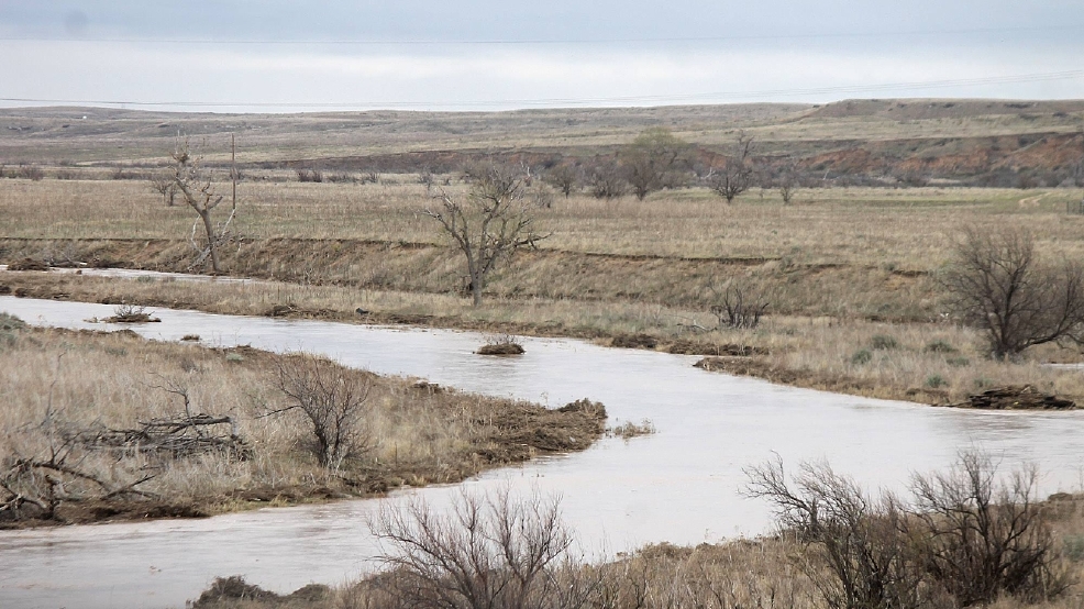 Beaver River flows for first time in decades near Guymon KOKH