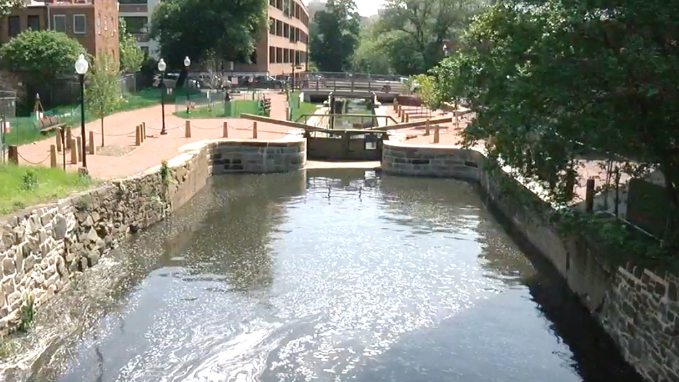 Water is flowing in the C&O Canal for the first time in about 2 years