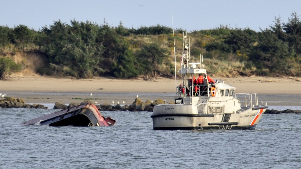 3 Rescued, 1 Missing After Boat Capsizes Near Coos Bay Bar | KCBY