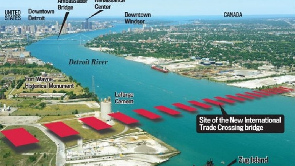 is detroit building a new bridge to canada