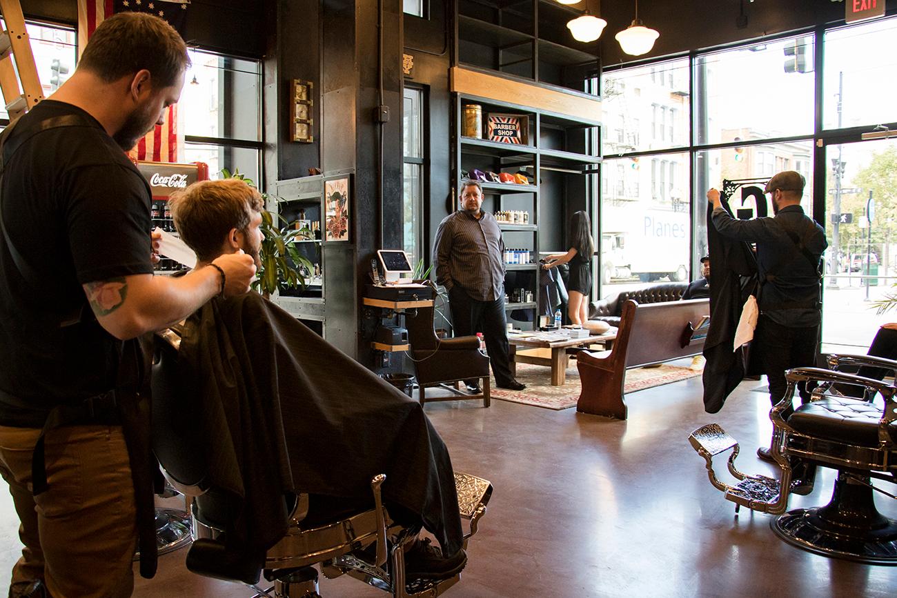 This OTR Barbershop Puts a Touch of Luxury into Hairstyling