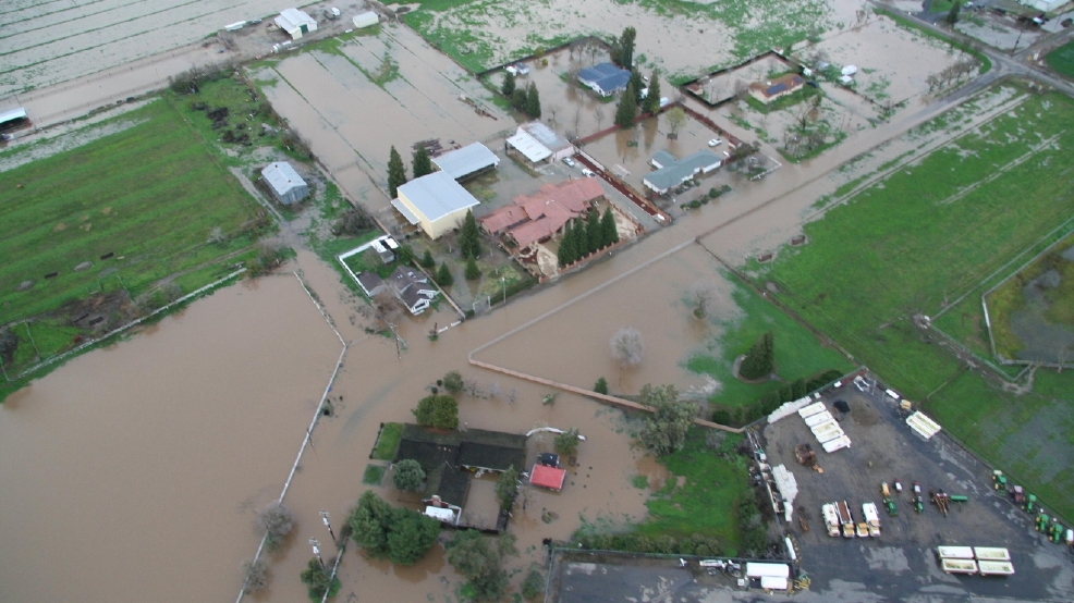 Evacuations issued in Le Grand area due to flooding Merced KMPH