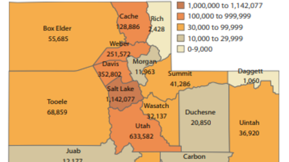 New Utah population estimates see 14.6 growth since 2010 KUTV
