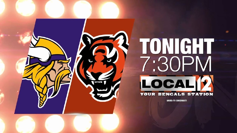 Watch Bengals vs. Vikings Friday on Local 12 WKRC