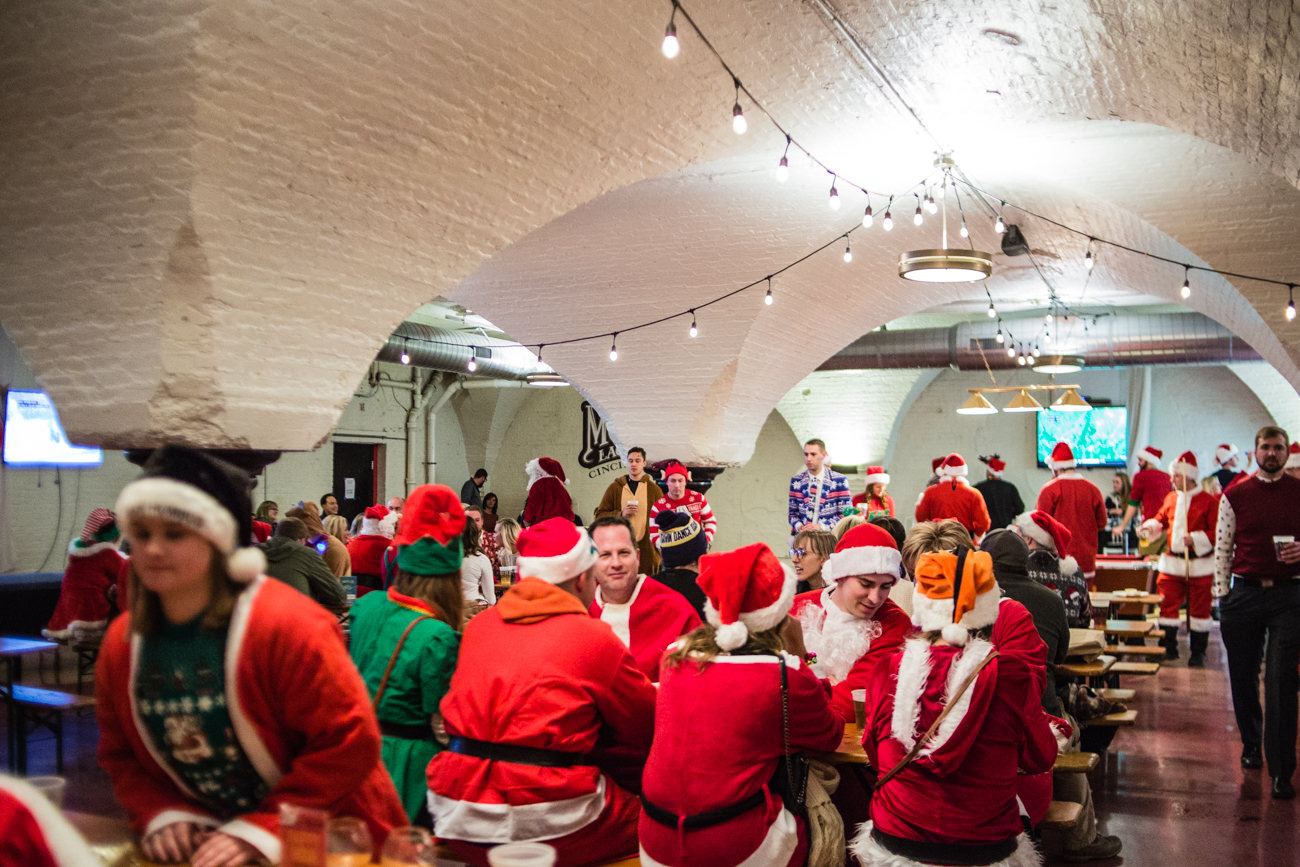 Santacon Santas “Sleighed" Downtown Bars With Merriment And Cheer