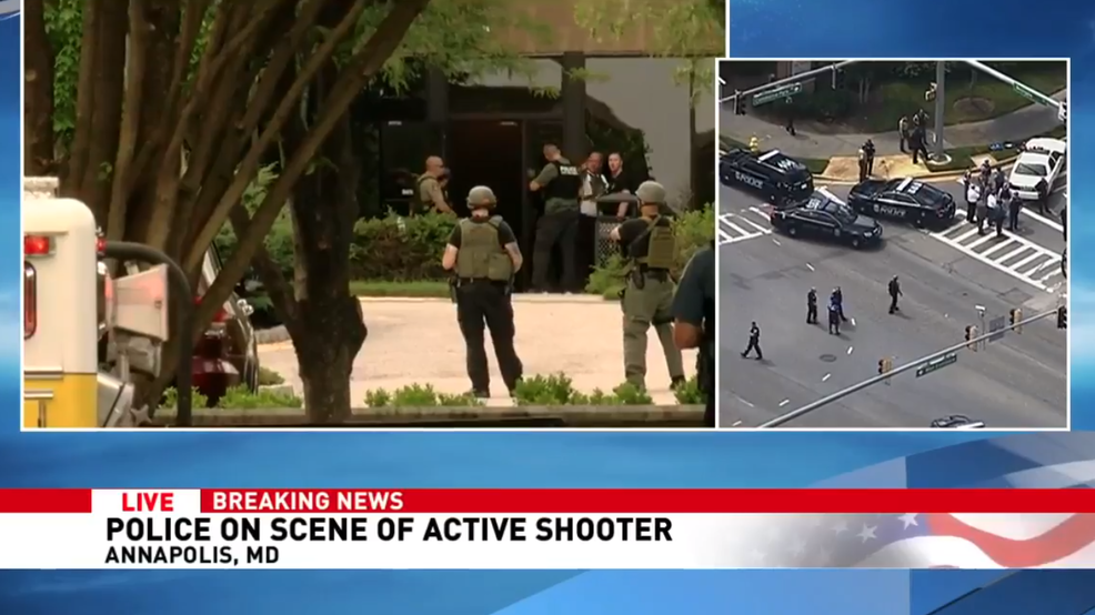 Report of shooter at Capital Gazette newspaper in Annapolis | WJLA