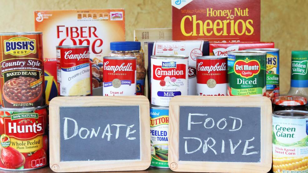 Drop off locations and items needed for Feed It Forward food drive KFOX