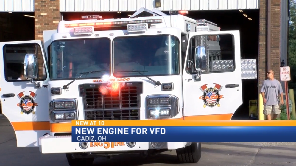 Cadiz VFD rolls out new truck WTOV