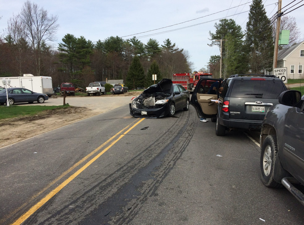 Two injured in Buxton car accident WPFO