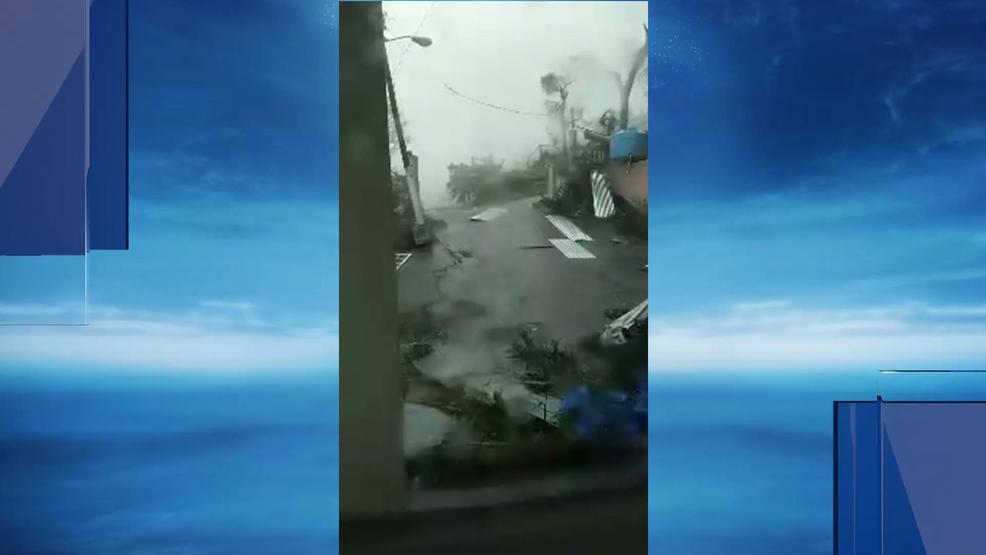 Harrowing video sent from Puerto Rico shows Hurricane Maria's wrath