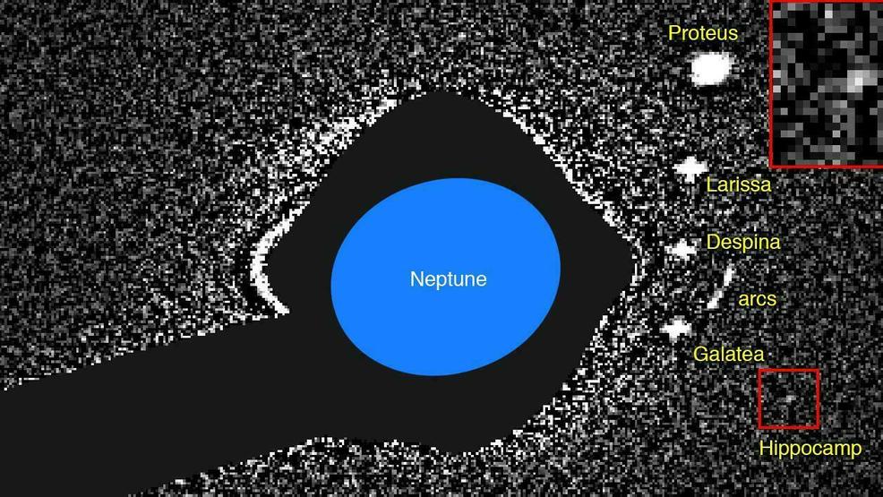 Neptune’s newest, tiniest moon likely fragment of bigger one
