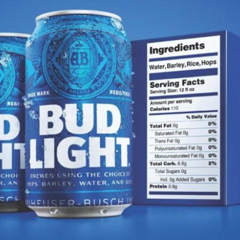 12 Oz Budweiser Nutrition Facts - Nutrition Ftempo