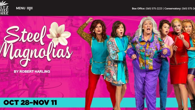 Steel Magnolias kicks off the 2018-2019 season at Jupiter Maltz Theatre
